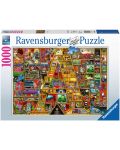 Puzzle Ravensburger de 1000 piese - Alfabet minunat, litera A, Colin Thompson - 1t