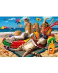 Puzzle Anatolian de 260 piese - Pisici pe plaja, Steve Reed - 2t