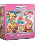 Puzzle Eurographics de 1000 piese - Cupcake Party Tin - 1t