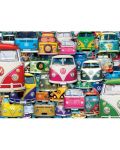 Puzzle Eurographics de 1000 piese - Funky Colectie de Volkswagen - 2t
