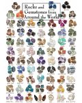Puzzle Master Pieces de 1000 piese - Rocks & Gemstones from Around the World - 2t