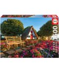 Puzzle Educa din 1500 piese - Santana, Madeira - 1t