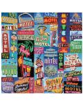 Puzzle Galison de 500 piese - Vintage Motel Signs - 2t