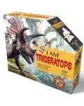 Puzzle Madd Capp de 100 piese - Triceraptops - 1t