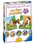 Puzzle Ravensburger din 9 х 2 piese - Farm Animals - 1t