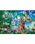 Puzzle Schmidt din 100 de piese - Pădure fermecată Playmobil - 2t