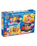 Puzle Ravensburger 4 in 1 - Paw Patrol  - 1t