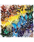 Puzzle Galison de 500 piese - Fluturi frumosi - 2t