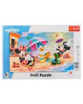 Puzzle Trefl de 15 piese - Fun at the Disney Beach - 1t
