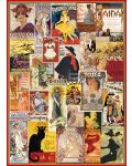 Puzzle Eurographics de 1000 piese - Teatrul si opera, Postare vintage  - 2t