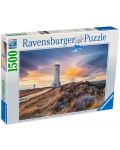 Puzzle Ravensburger 1500 de piese - Farul din Akranes - 1t