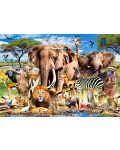 Puzzle Castorland de 1500 piese - Animalele in Savana - 2t