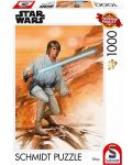 Puzzle de 1000 de piese Schmidt - Luke Skywalker - 1t