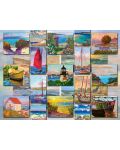 Puzzle Ravensburger de 1500 piese - Coastal Collage - 2t