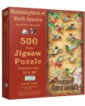 Puzzle panoramic SunsOut din 500 de piese - Colibrii din America de Nord - 1t