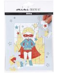Puzzle de colorat Creativ Company - Supereroi, 30 de piese - 2t