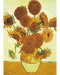 Puzzle Educa din 2 x 1000 de piese - Vincent van Gogh, Sunflowers and Café Terrace at Night - 3t
