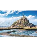 Puzzle Trefl de 1000 de piese - Mont Saint Michel, Franța - 2t
