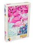 Puzzle D-Toys de 1000 piese – Flamingo, Andrea Kurti - 1t