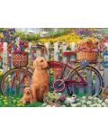 Puzzle Ravensburger de 500 piese - Cute dogs in the garden - 2t