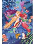 Puzzle Clementoni de 180 piese- Mermaids  - 2t