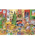 Cobble Hill Puzzle de 350 de piese XXL - În așteptarea lui Moș Crăciun  - 2t