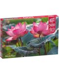 Puzzle de 500 de piese Cherry Pazzi - Pink Lotus - 1t