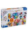 Puzzle Trefl din 160 XXL de piese - Lumea colorată a Disney - 1t