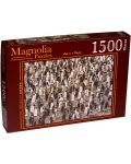 Magnolia Puzzle de 1500 de piese - Royal Penguins Colony - 1t