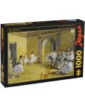 Puzzle  D-Toys de 1000 piese - The Dance Foyer at the Opera - 1t