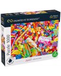 Puzzle Trefl de 1000 de piese- Acadele și bomboane - 1t