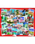 Puzzle White Mountain de 1000 piese - Snapshots of America - 2t