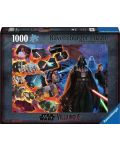 Puzzle Ravensburger din 1000 piese - Războiul Războiului Stelelor: Darth Vader - 1t