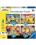 Puzzle Ravensburger 4 în 1 - The Minions 2 - 1t