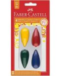 Pasteluri Faber-Castell - Pear, 4 culori - 1t