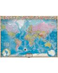Puzzle Eurographics de 1000 piese – Harta lumii - 2t