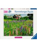 Puzzle Ravensburger din 500 piese - fermă în Suedia - 1t