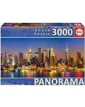 Puzzle panoramic Educa din 3000 de piese- New York Skyline - 1t