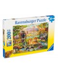 Puzzle Ravensburger de 200 XXL piese - Animals Of The Savanna - 1t