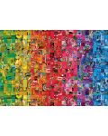 Puzzle Clementoni din 1000 de piese - Colaj colorat - 2t