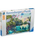 Puzzle Ravensburger 500 de piese - Paradis - 1t