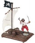 Figurină Papo Pirates and Corsairs – Pluta de pirat - 1t