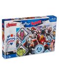 Puzzle Trefl din 104 XXL de piese - Avengers preferați - 1t