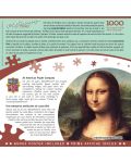 Puzzle  Master Pieces de 1000 piese - Mona Lisa - 3t