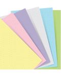 Rezerva Notebook Filofax A5 - Hartie pastelata cu puncte - 1t