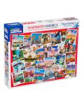 Puzzle White Mountain de 1000 piese - Snapshots of America - 1t