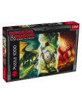 Puzzle Trefl din 1000 de piese - Monștri legendari din Dungeons & Dragons - 1t