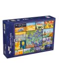 Puzzle Bluebird din 4000 de piese - Colaj de Vincent - 1t