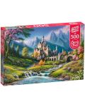 Puzzle Cherry Pazzi 500 bucăți - Castelul Zânelor - 1t