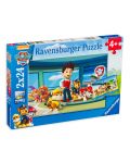 Puzzle Ravensburger din 2 x 24 piese - Paw Patrol  - 1t